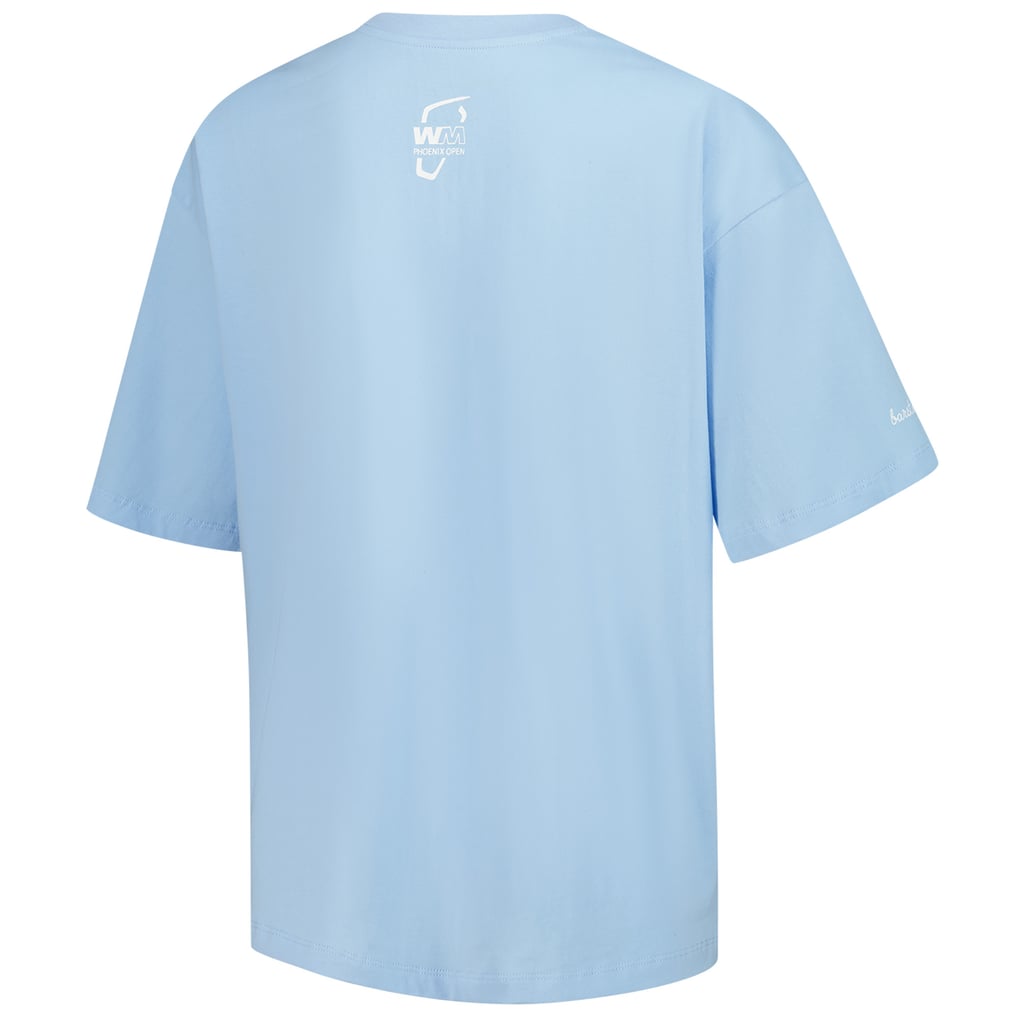  WM Phoenix Open Barstool Golf Women's Oversized T-Shirt - Blue